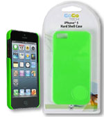 GoGo Tech iPhone 5 Hard Shell Case, Green