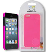 GoGo Tech iPhone 5 Hard Shell Case, Pink