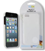 GoGo Tech iPhone 5 Hard Shell Case, White